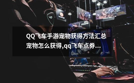 QQ飞车手游宠物获得方法汇总 宠物怎么获得,qq飞车点券宠物-第1张-游戏信息-智辉信息