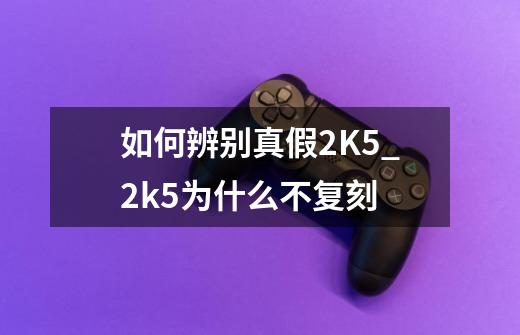 如何辨别真假2K5_2k5为什么不复刻-第1张-游戏信息-智辉信息