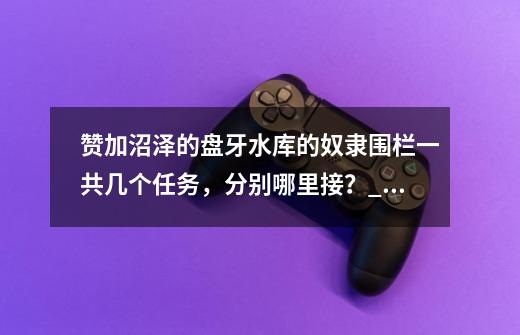 赞加沼泽的盘牙水库的奴隶围栏一共几个任务，分别哪里接？_tbc赞加沼泽任务-第1张-游戏信息-智辉信息