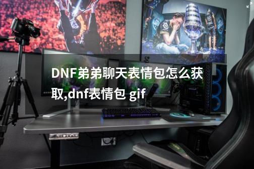 DNF弟弟聊天表情包怎么获取,dnf表情包 gif-第1张-游戏信息-智辉信息