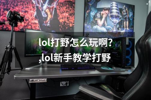 lol打野怎么玩啊？,lol新手教学打野-第1张-游戏信息-智辉信息